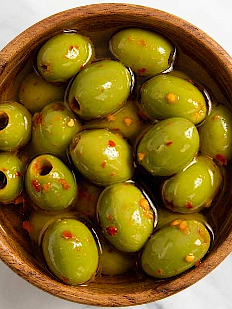 Olives, Frescatano, Chili Lime, Pitted (Greece)