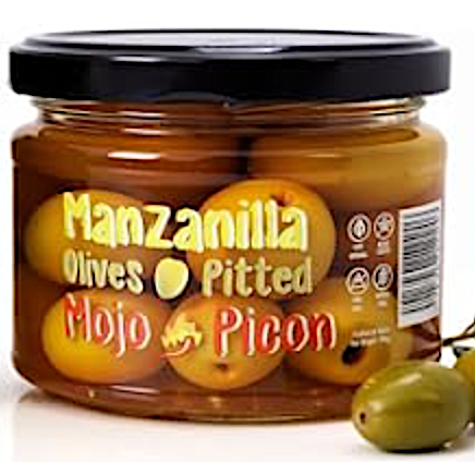 Olives, Manzanilla with Spicy Mojo, Pitted (Spain)