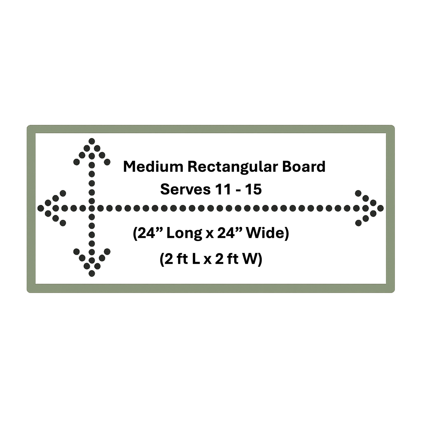 Build-Your-Own-Board Medium Rectangular (Serves 11 - 15)