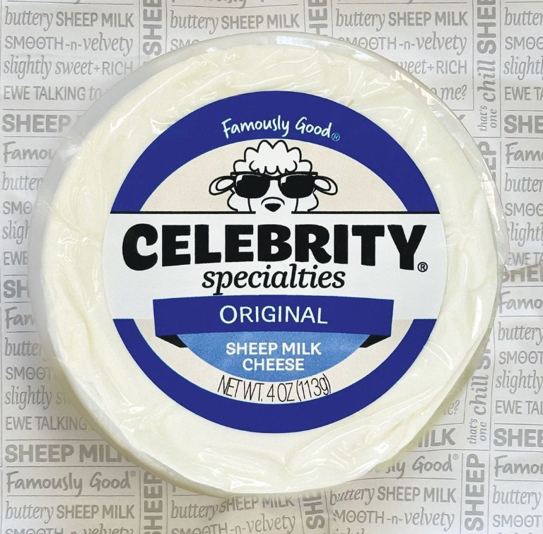 Sheep Plain Premium Cheese, mini wheel