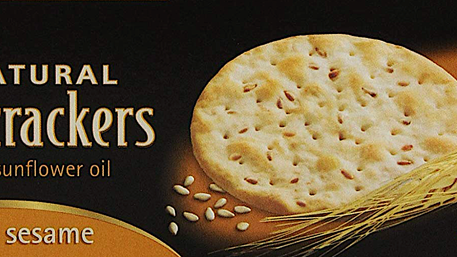 Crackers, Water, Sesame