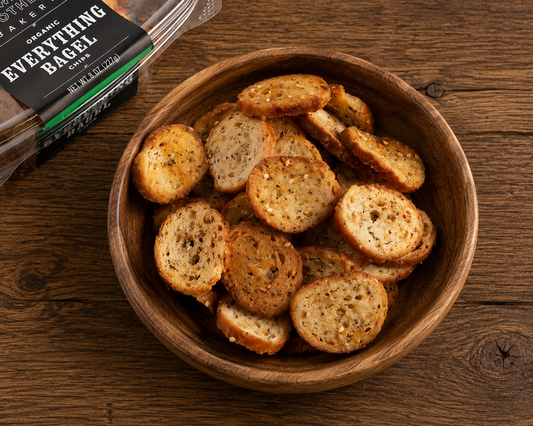 Bagel Chips, Everything, Organic