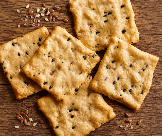 Crackers, Rice, Multi-Seed, Baked [GF]