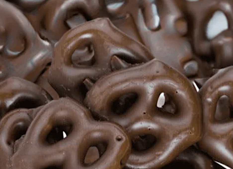Pretzels, Mini, Dark Chocolate
