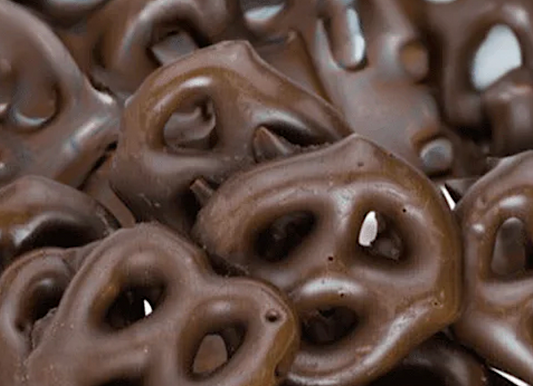 Pretzels, Mini, Dark Chocolate