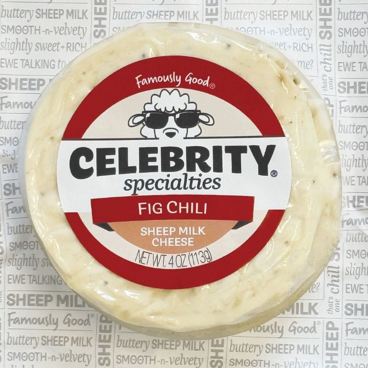 Sheep Fig Chili Premium Cheese, mini wheel