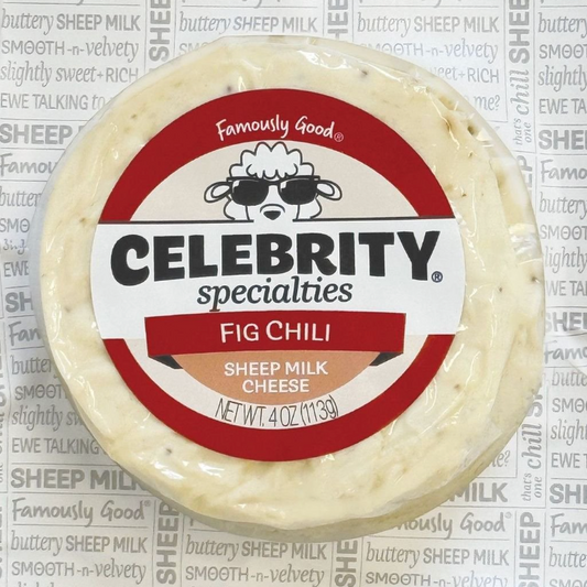 Sheep Fig Chili Premium Cheese, mini wheel