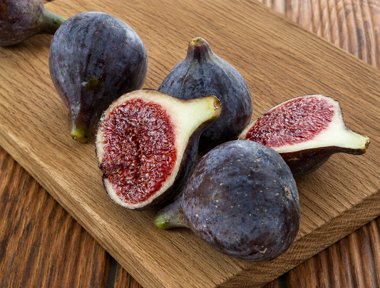 Figs, Black Mission (dark color), Fresh