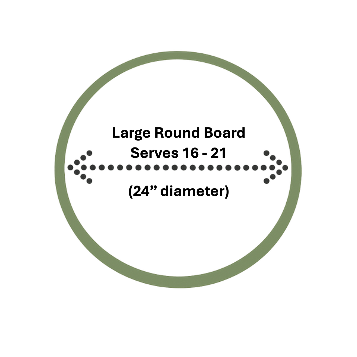 Build-Your-Own-Board Large Round (Serves 16 - 21)