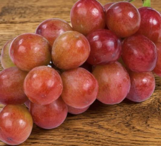 Grapes Red Seedless, Fresh, Organic