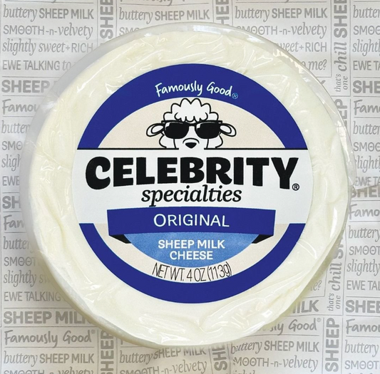Sheep Plain Premium Cheese, mini wheel