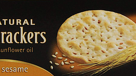 Crackers, Water, Sesame