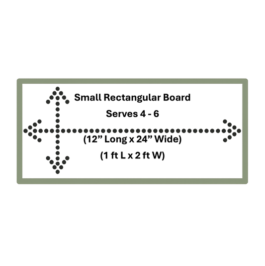 Build-Your-Own-Board Small Rectangular (Serves 4 - 6)