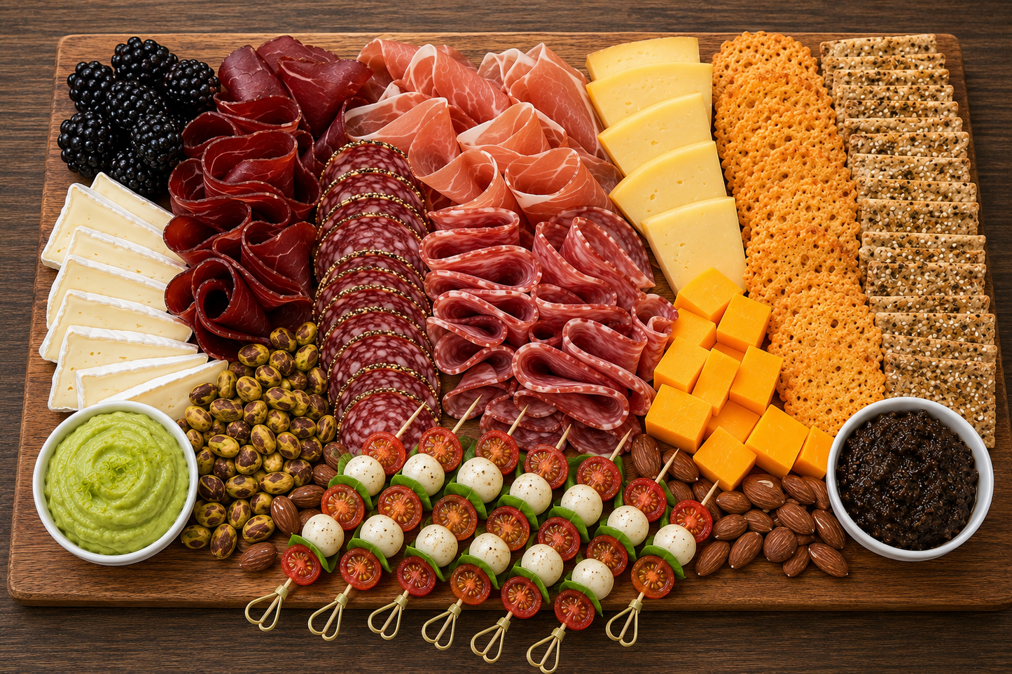Illustration Keto Elegance Charcuterie Board